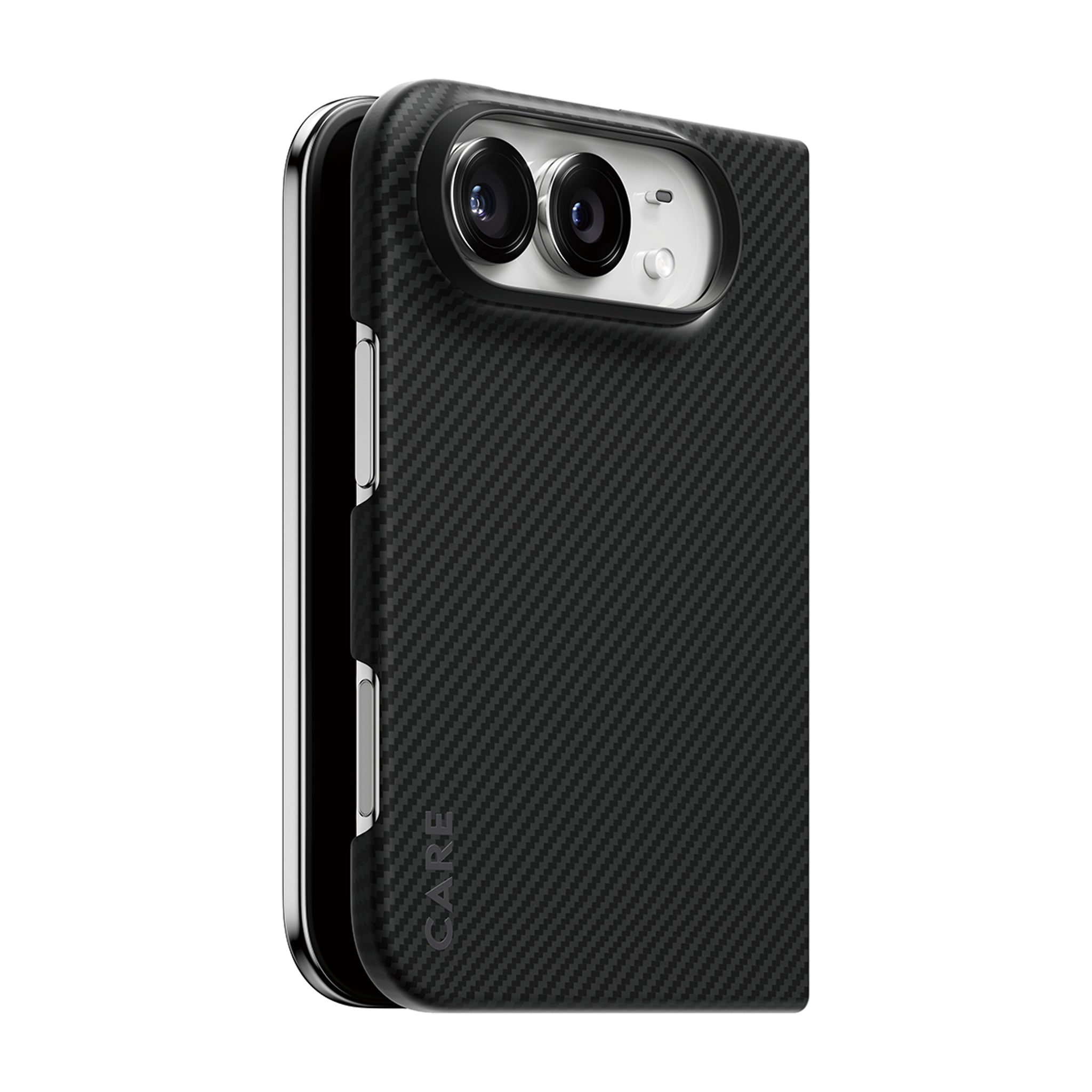 CARE™ by PanzerGlass® Discovery Case Schwarz & Grau m. MagSafe iPhone Duo